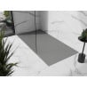 Mexen Stone+ szögletes kompozit zuhanytálca 160 x 80 cm, Szürke-beton - 44618016