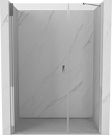 Mexen Mist-B zuhanyajtók, 95 cm, átlátszó, króm - 8A2-095-001-01-00
