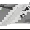 Mexen Stone+ szögletes kompozit zuhanytálca 200 x 80 cm, Szürke-beton - 44618020