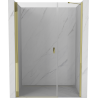 Mexen Mist-B ușă de duș pivotantă 105 cm, transparent, aurie - 8A2-105-001-50-00
