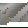 Mexen Mist-B uşă de duș batantă 115 cm, transparentă, aurie - 8A2-115-001-50-00