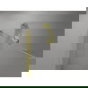 Mexen Mist-B ușă de duș pivotantă 115 cm, transparentă, auriu periat - 8A2-115-001-55-00