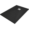 Mexen Stone+ receiver dreptunghiular din compozit 90 x 70 cm, negru - 44707090