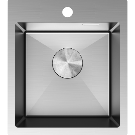 Mexen Solix chiuvetă din oțel inoxidabil, 1 compartiment, 400 x 450 mm, inox - 6401401000-01