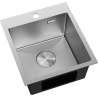 Mexen Solix chiuvetă din oțel inoxidabil, 1 compartiment, 400 x 450 mm, inox - 6401401000-01