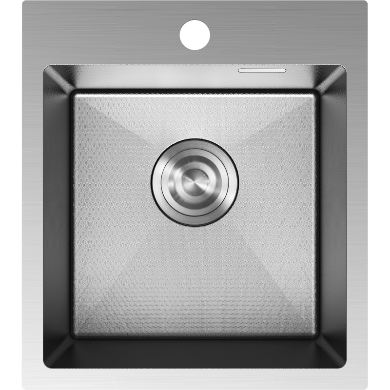 Mexen Solix chiuvetă din oțel inoxidabil cu 1 cameră 400 x 450 mm, inox HC - 6401401000-01HC