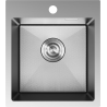 Mexen Solix chiuvetă oțel inoxidabil 1-cameră 400 x 450 mm, inox HC - 6401401000-01HC