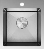 Mexen Solix chiuvetă oțel inoxidabil 1-cameră 400 x 450 mm, inox HC - 6401401000-01HC