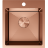 Mexen Solix chiuvetă din oțel inoxidabil cu 1 cuvă 400 x 450 mm, cupru - 6401401000-65