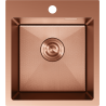 Mexen Solix chiuvetă din oțel inoxidabil cu 1 cameră 400 x 450 mm, cupru HC - 6401401000-65HC