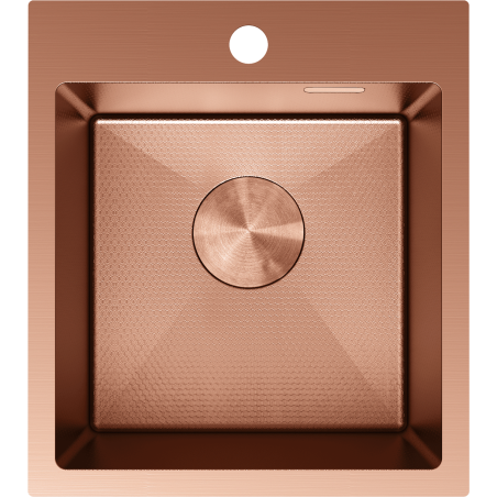 Mexen Solix chiuvetă din oțel inoxidabil cu 1 cameră 400 x 450 mm, cupru HC - 6401401000-65HC