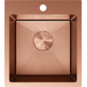 Mexen Solix chiuvetă din oțel inoxidabil cu 1 cameră 400 x 450 mm, cupru HC - 6401401000-65HC