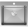 Mexen Solix chiuvetă din oțel inoxidabil cu 1 cuvă 500 x 450 mm, inox - 6402501000-01
