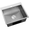 Mexen Solix chiuvetă din oțel inoxidabil 1-cameră 500 x 450 mm, inox HC - 6402501000-01HC