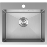 Mexen Solix chiuvetă din oțel inoxidabil 1-cameră 500 x 450 mm, inox HC - 6402501000-01HC