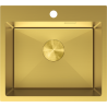 Mexen Solix chiuvetă din oțel inoxidabil cu o singură cuvă 500 x 450 mm, auriu - 6402501000-55