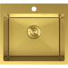 Mexen Solix chiuvetă din oțel inoxidabil cu o singură cuvă 500 x 450 mm, auriu - 6402501000-55
