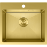 Mexen Solix chiuvetă din oțel inoxidabil 1-cameră 500 x 450 mm, HC auriu - 6402501000-55HC