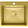 Mexen Solix 1-medencés acél mosogató 500 x 450 mm, arany HC - 6402501000-55HC