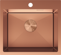 Mexen Solix chiuvetă din oțel inoxidabil cu 1 cuvă 500 x 450 mm, cupru - 6402501000-65