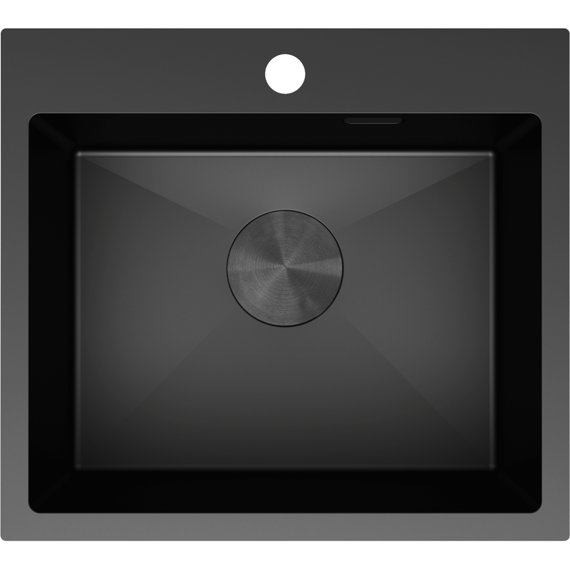 Mexen Solix chiuvetă de oțel inoxidabil 1 cameră 500 x 450 mm, negru - 6402501000-70