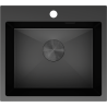 Mexen Solix chiuvetă de oțel inoxidabil 1 cameră 500 x 450 mm, negru - 6402501000-70