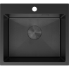 Mexen Solix chiuvetă din oțel inoxidabil 1-camerală 500 x 450 mm, negru HC - 6402501000-70HC