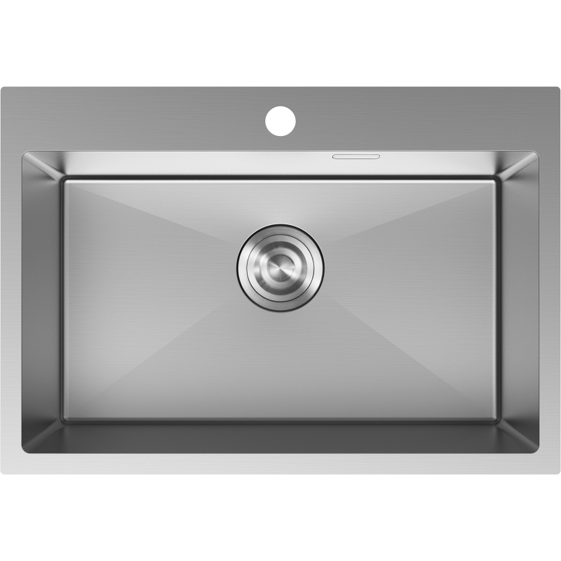 Mexen Solix chiuvetă din oțel inoxidabil cu 1 compartiment 650 x 450 mm, inox - 6403651000-01