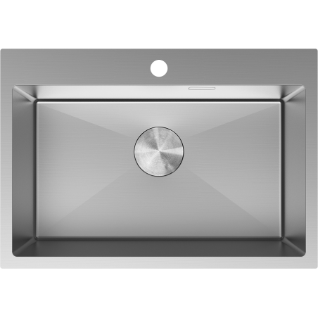 Mexen Solix chiuvetă din oțel 1-cameră 650 x 450 mm, inox - 6403651000-01