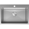Mexen Solix chiuvetă din oțel 1-cameră 650 x 450 mm, inox - 6403651000-01