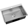 Mexen Solix chiuvetă din oțel 1-cameră 650 x 450 mm, inox - 6403651000-01