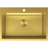 Mexen Solix chiuvetă din oțel inoxidabil cu o cameră 650 x 450 mm, auriu - 6403651000-55