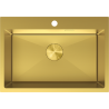 Mexen Solix egykamrás acél mosogató 650 x 450 mm, arany - 6403651000-55