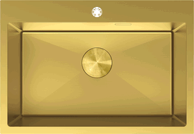 Mexen Solix egykamrás acél mosogató 650 x 450 mm, arany - 6403651000-55