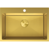Mexen Solix chiuvetă din oțel inoxidabil cu 1 compartiment 650 x 450 mm, auriu HC - 6403651000-55HC