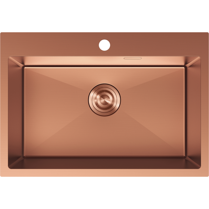 Mexen Solix chiuvetă din oțel inoxidabil 1-cu o cameră 650 x 450 mm, cupru - 6403651000-65