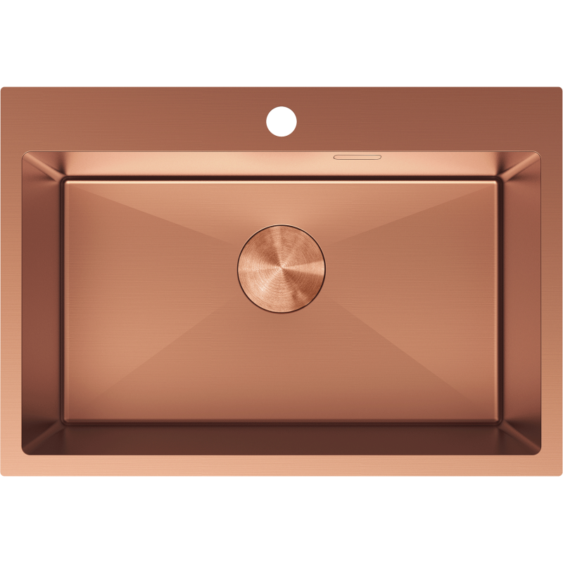 Mexen Solix chiuvetă din oțel inoxidabil 1 cameră 650 x 450 mm, cupru - 6403651000-65