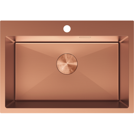 Mexen Solix chiuvetă din oțel inoxidabil 1 cameră 650 x 450 mm, cupru - 6403651000-65