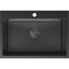 Mexen Solix chiuvetă din oțel inoxidabil cu 1 compartiment 650 x 450 mm, negru - 6403651000-70