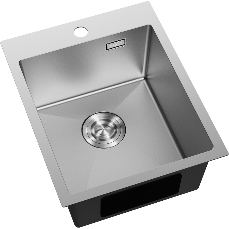 Mexen Solix chiuvetă din oțel cu 1 compartiment 400 x 500 mm, inox - 6406401000-01