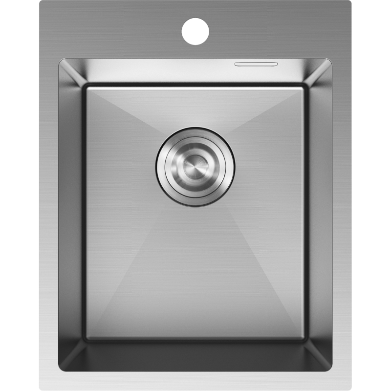 Mexen Solix chiuvetă din oțel cu 1 compartiment 400 x 500 mm, inox - 6406401000-01