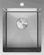 Mexen Solix 1-medencés rozsdamentes mosogató 400 x 500 mm, inox HC - 6406401000-01HC