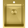 Mexen Solix chiuvetă de bucătărie din oțel inoxidabil, 1 compartiment, 400 x 500 mm, auriu - 6406401000-55