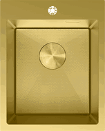 Mexen Solix chiuvetă din oțel inoxidabil cu 1 compartiment 400 x 500 mm, auriu HC - 6406401000-55HC