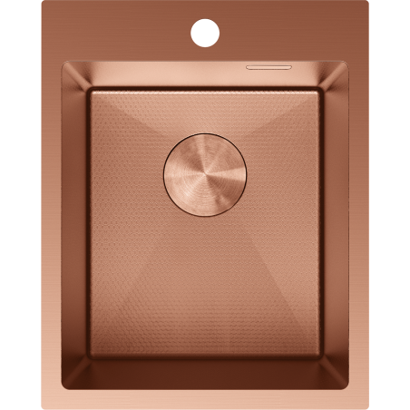 Mexen Solix chiuvetă de oțel inoxidabil cu 1 compartiment 400 x 500 mm, cupru HC - 6406401000-65HC