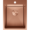 Mexen Solix acél mosogató 1-medencés 400 x 500 mm, réz HC - 6406401000-65HC