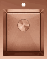 Mexen Solix chiuvetă de oțel inoxidabil cu 1 compartiment 400 x 500 mm, cupru HC - 6406401000-65HC