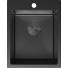 Mexen Solix chiuvetă din oțel inoxidabil cu 1 compartiment 400 x 500 mm, negru - 6406401000-70
