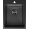 Mexen Solix chiuvetă din oțel inoxidabil cu 1 compartiment 400 x 500 mm, negru HC - 6406401000-70HC