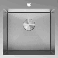 Mexen Solix acél mosogató 1-medencés 500 x 500 mm, inox HC - 6407501000-01HC